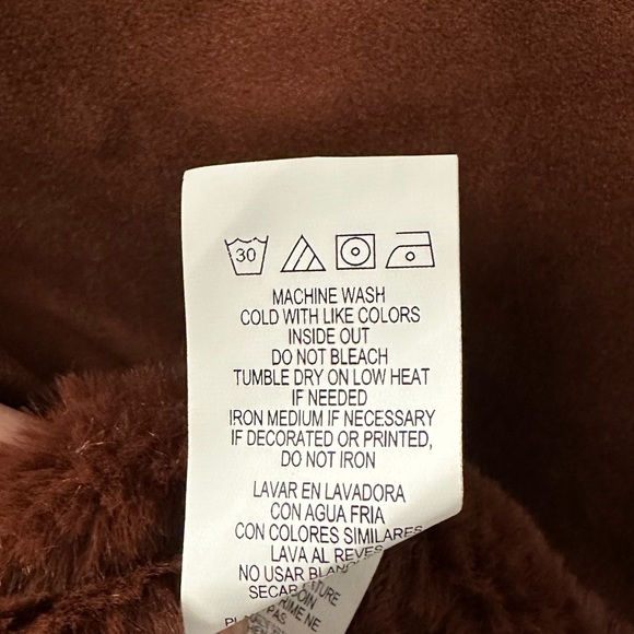 Cozy Faux Fur Moto Jacket - Picture 7 of 8